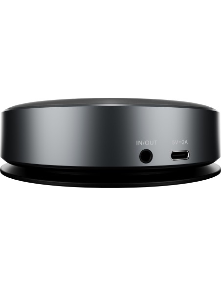 iiyama UC SPK01L altavoz Bluetooth mano libres Negro, Gris 4.2+EDR