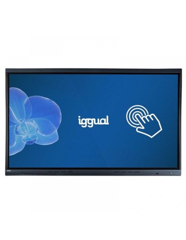 iggual IGG318805 pantalla de señalización Pantalla plana para señalización digital 165,1 cm (65") LED Wifi 400 cd   m² 4K Ultra 