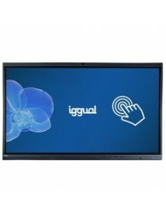 iggual Orchid 86" Pantalla plana para señalización digital 2,18 m (86") LED Wifi 400 cd   m² 4K Ultra HD Negro Pantalla táctil P