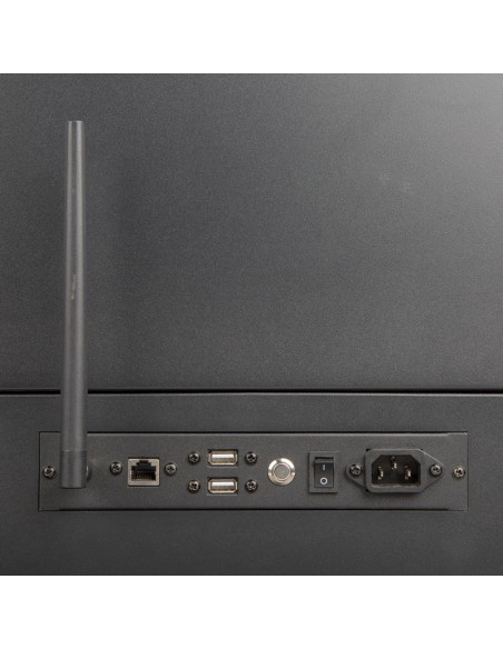 iggual Orchid 55'' Diseño de tótem 139,7 cm (55") LCD Wifi 500 cd   m² 4K Ultra HD Negro Pantalla táctil Procesador incorporado 