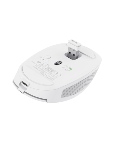 Trust Ozaa ratón mano derecha RF Wireless + Bluetooth Í?ptico 3200 DPI
