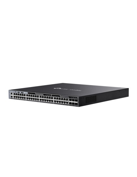TP-Link Omada SG6654XHP switch Gestionado L3 Gigabit Ethernet (10 100 1000) EnergÍ­a sobre Ethernet (PoE) 1U Negro