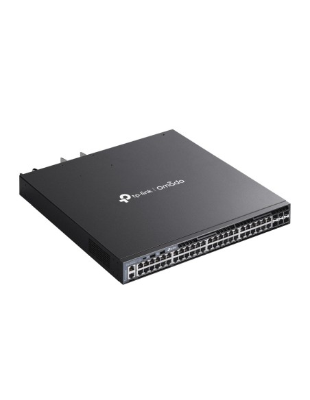 TP-Link Omada SG6654XHP switch Gestionado L3 Gigabit Ethernet (10 100 1000) EnergÍ­a sobre Ethernet (PoE) 1U Negro