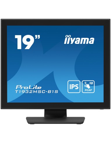 iiyama ProLite T1932MSC-B1S 19" Tátcil Full HD LED Negro Monitor