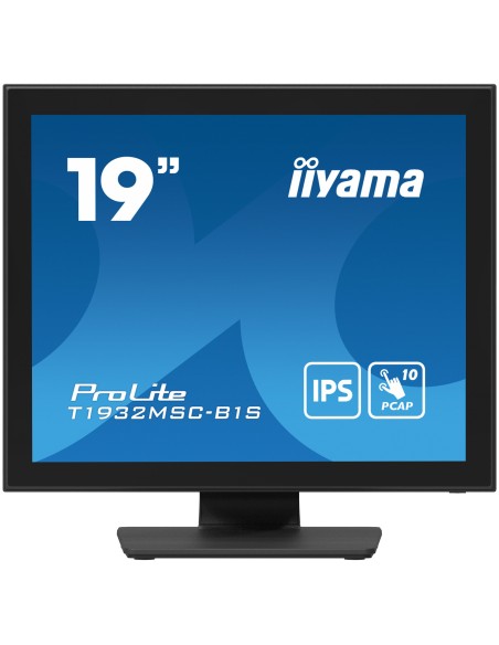 iiyama ProLite T1932MSC-B1S 19" Tátcil Full HD LED Negro Monitor
