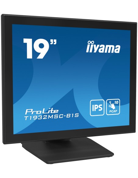 iiyama ProLite T1932MSC-B1S 19" Tátcil Full HD LED Negro Monitor