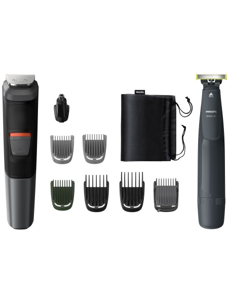 Philips MULTIGROOM Series 5000 MG5720 90 Cara, cabello y cuerpo 10 en 1
