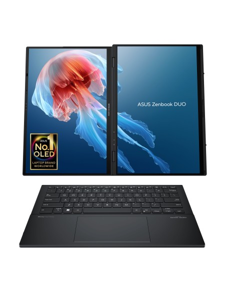 ASUS Zenbook Duo OLED UX8406MA-PZ271W Intel Core Ultra 9 185H 32GB 2TB SSD Arc Graphics 14" Windows 11 Home Portátil