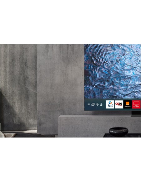 Samsung TQ55QN85DBT 139,7 cm (55") 4K Ultra HD Smart TV Wifi Carbono, Plata