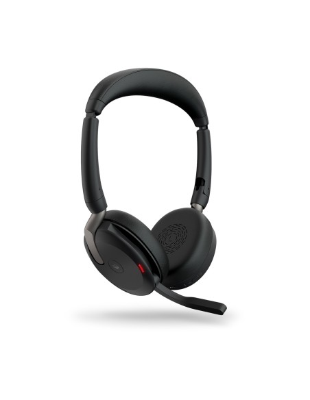 Jabra Evolve2 65 Flex Auriculares Inalámbrico y alámbrico Diadema Oficina Centro de llamadas Bluetooth Negro
