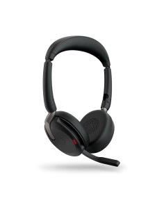 Jabra Evolve2 65 Flex Auriculares Inalámbrico y alámbrico Diadema Oficina Centro de llamadas Bluetooth Negro