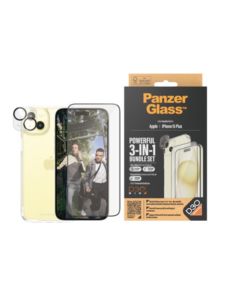PanzerGlass B1174+2811 protector de pantalla o trasero para teléfono móvil Apple 1 pieza(s)