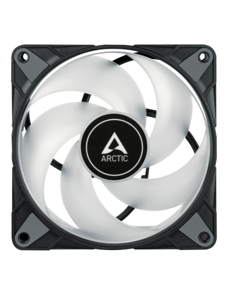ARCTIC P12 PWM PST A-RGB 0dB Carcasa del ordenador Ventilador 12 cm Negro, Blanco 1 pieza(s)
