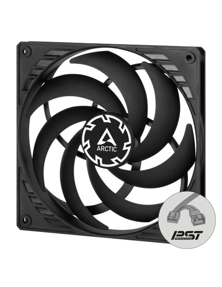 ARCTIC P14 Slim PWM PST Carcasa del ordenador Ventilador 14 cm Negro 1 pieza(s)