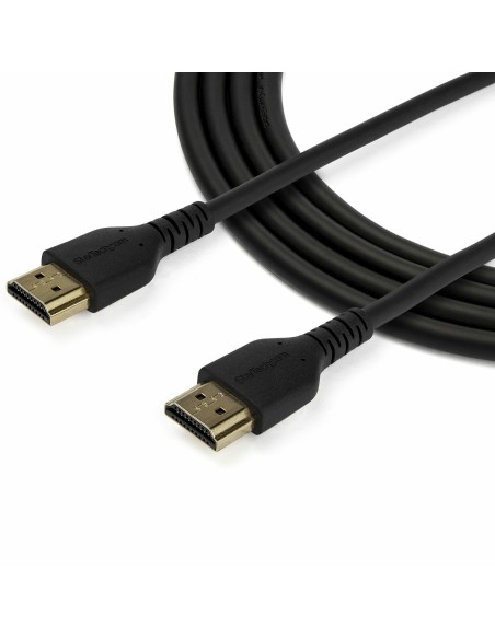 StarTech.com Cable HDMI 2.0 de Alta Velocidad con Ethernet Certificado Premium de 1,5m - 4K 60Hz - HDR10 - HDR - Ultra HD - Cabl