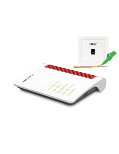 FRITZ!Box 5530 Fiber Edition Internation router inalámbrico 2.5 Gigabit Ethernet Doble banda (2,4 GHz   5 GHz) Blanco