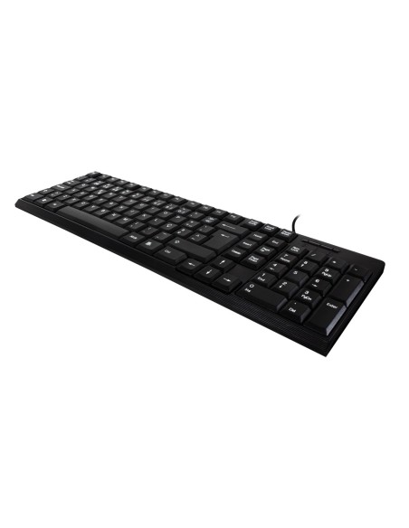 UNYKAch 50536 teclado Ratón incluido Oficina USB QWERTY Portugués Negro