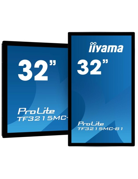 iiyama ProLite TF3215MC-B2 pantalla para PC 81,3 cm (32") 1920 x 1080 Pixeles Full HD LED Pantalla táctil Quiosco Negro