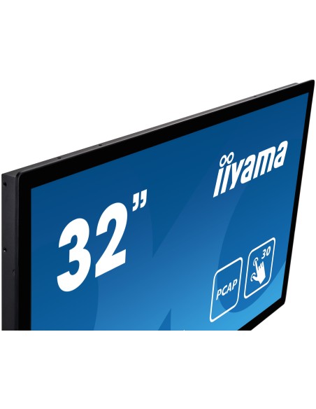 iiyama ProLite TF3215MC-B2 pantalla para PC 81,3 cm (32") 1920 x 1080 Pixeles Full HD LED Pantalla táctil Quiosco Negro