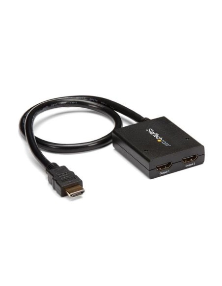 StarTech.com Multiplicador de VÍ­deo HDMI de 2 Puertos - Splitter HDMI 4k 30Hz de 2x1 Alimentado por USB