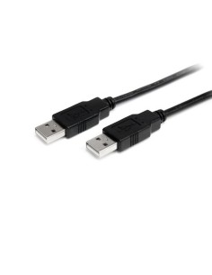 StarTech.com Cable de 1m USB 2.0 Alta Velocidad Macho a Macho - Negro