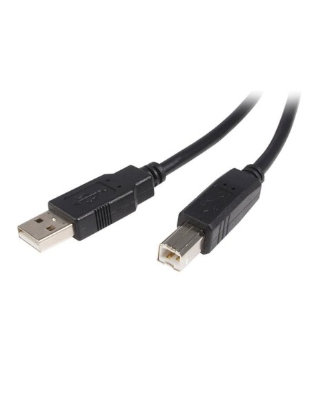 StarTech.com Cable USB de 3m para Impresora - USB A Macho a USB B Macho - Adaptador Negro