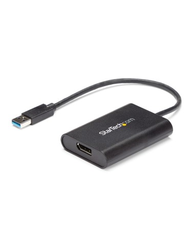 StarTech.com Adaptador de VÍ­deo Externo USB 3.0 a DisplayPort 4K 30Hz - negro