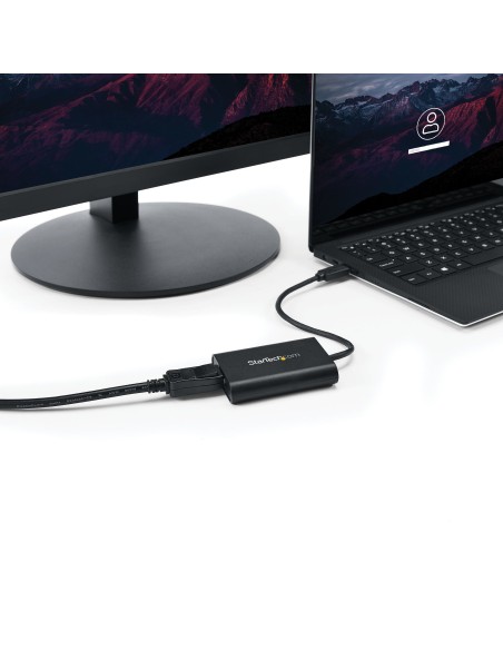StarTech.com Adaptador de VÍ­deo Externo USB 3.0 a DisplayPort 4K 30Hz - negro