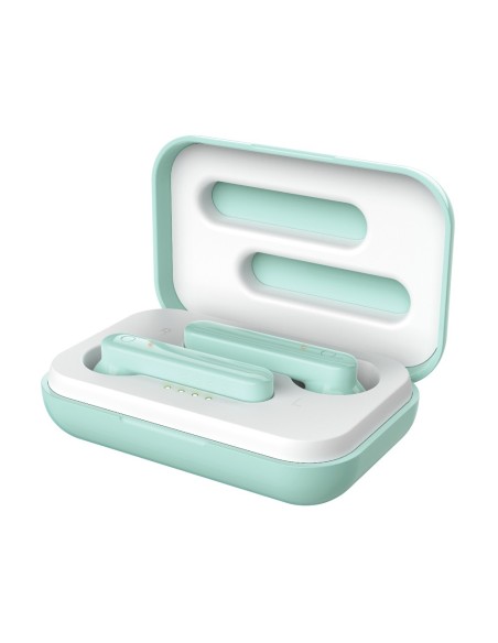 Auriculares trust primo dentro de oido inalambrico bluetooth color menta 23781