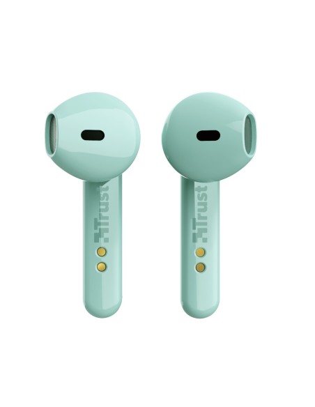 Auriculares trust primo dentro de oido inalambrico bluetooth color menta 23781