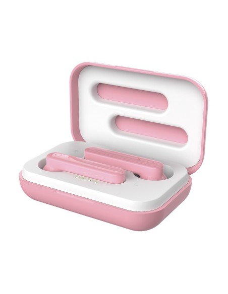 Auriculares trust primo dentro de oido inalambrico bluetooth rosa 23782