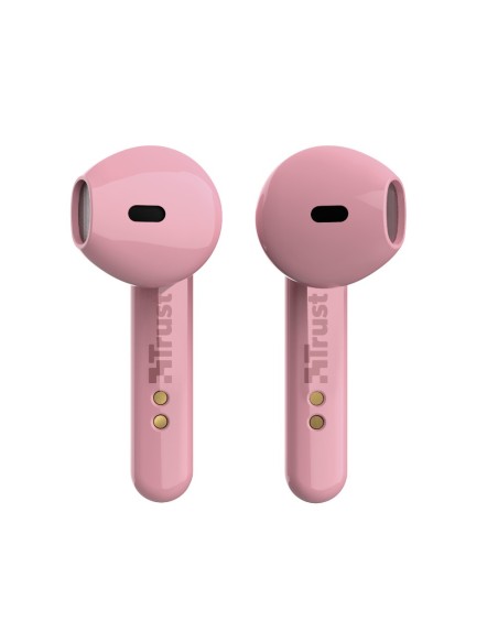 Auriculares trust primo dentro de oido inalambrico bluetooth rosa 23782
