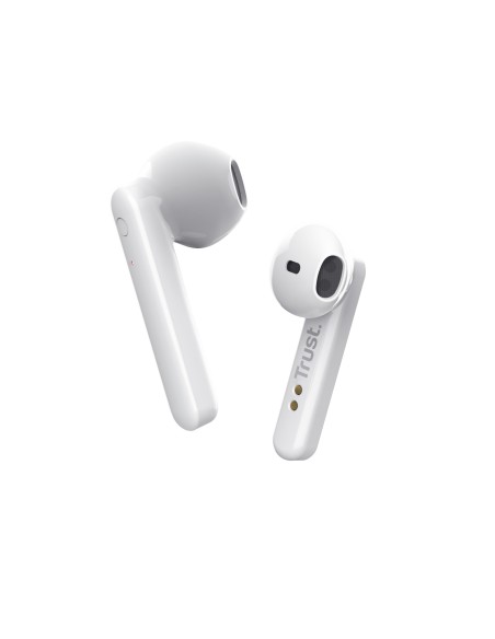 Auriculares trust primo dentro de oido inalambrico bluetooth blanco 23783