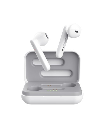Auriculares trust primo dentro de oido inalambrico bluetooth blanco 23783