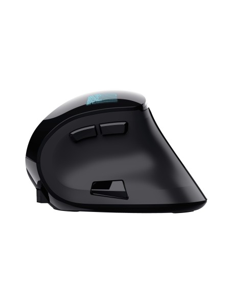 Raton ergonomico trust rf inalambrica bluetooth optico 2400 dpi negro 23731