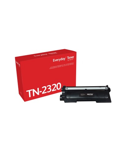 Toner xerox mono everyday negro compatible con brother TN-2320 equivalente de 2600 paginas 006R04205