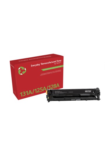 Toner xerox cian everyday compatible con hp CF211A CB541A CE321A CRG-116C CRG-131C equivalente de 1800 paginas 006R03809