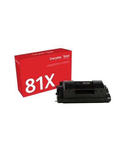 Toner xerox negro everyday compatible hp CF281X CRG-039H 25000 paginas 006R03649