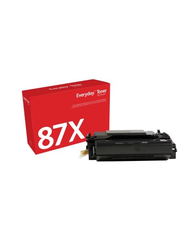 Toner xerox negro everyday compatible hp CF287X  CRG-041H 18000 paginas 006R03653