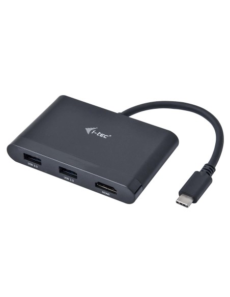 Hub i-tec usb tipo-c 3puertos usb 3.2 gen1 + 1 puerto hdmi negro C31DTPDHDMI