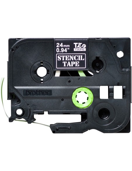 Cinta para impresora de etiquetas brother negro 3m STe151