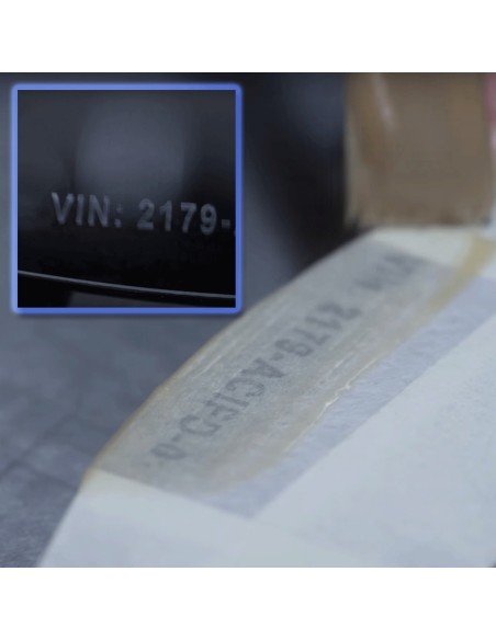 Cinta para impresora de etiquetas brother negro 3m STe151