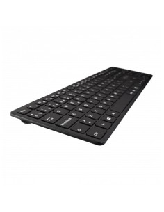 V7 Teclado Numérico Bluetooth de 2,4 GHz, modo dual, QWERTY español Negro