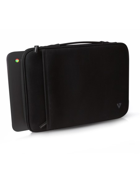 V7 Funda para portátil 13.3P Negro