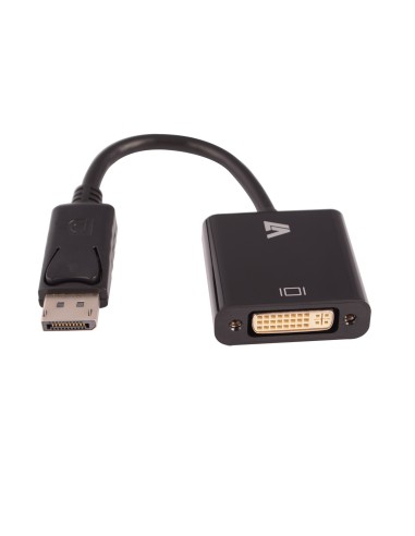 V7 Video Adapter DisplayPort Male to DVI-I Female 0,2 m Black