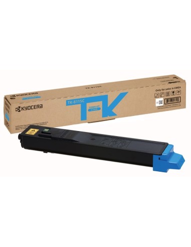 Kyocera tk-8115c toner 1 pieza Original Cian