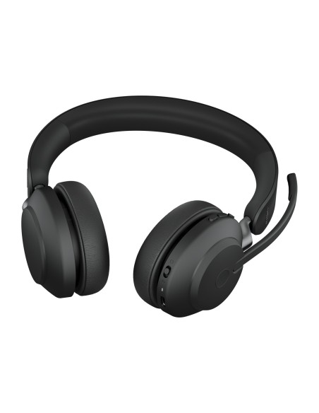 Jabra Evolve2 65, UC stereo auriculares diadema USB Tipo C Bluetooth Negro