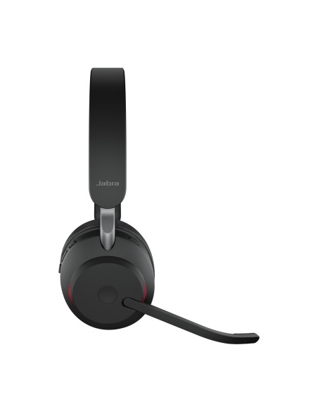Jabra Evolve2 65, UC stereo auriculares diadema USB Tipo C Bluetooth Negro