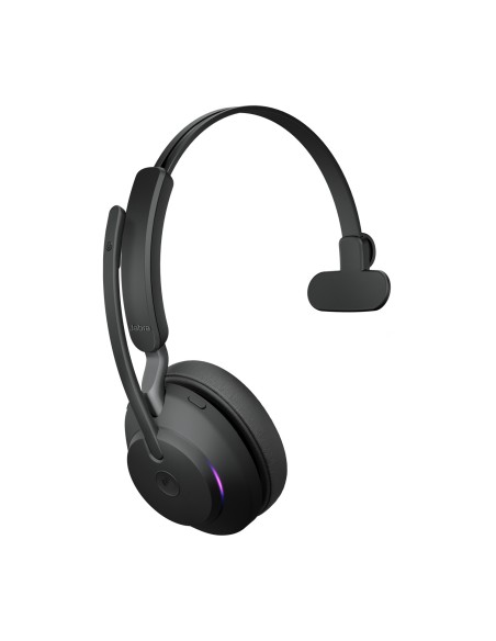 Jabra Evolve2 65, MS mono auriculares diadema USB tipo A Bluetooth Negro