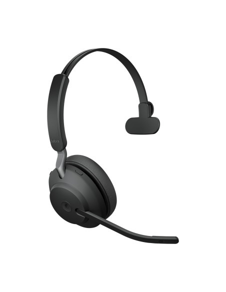Jabra Evolve2 65, MS mono auriculares diadema USB tipo A Bluetooth Negro